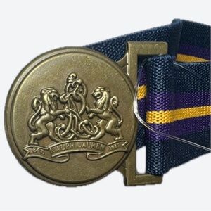 Vintage Ralph Lauren Navy/purple/yellow Belt - Size XS/S